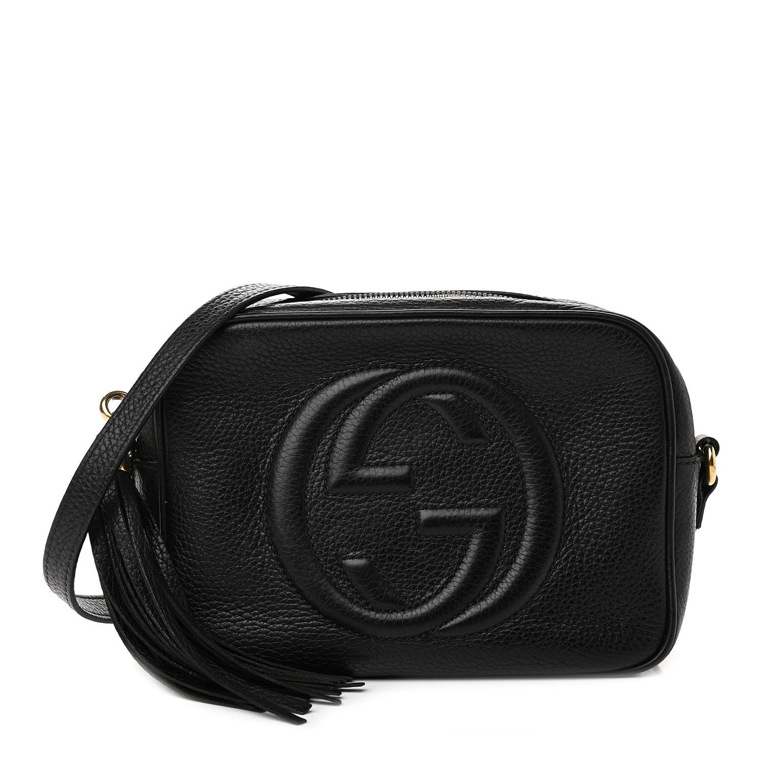 Gucci Pebbled Calfskin Small Soho Disco Bag Black 1 of 10