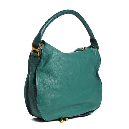 Chloe Calfskin Medium Marcie Hobo Emerald 3 of 9