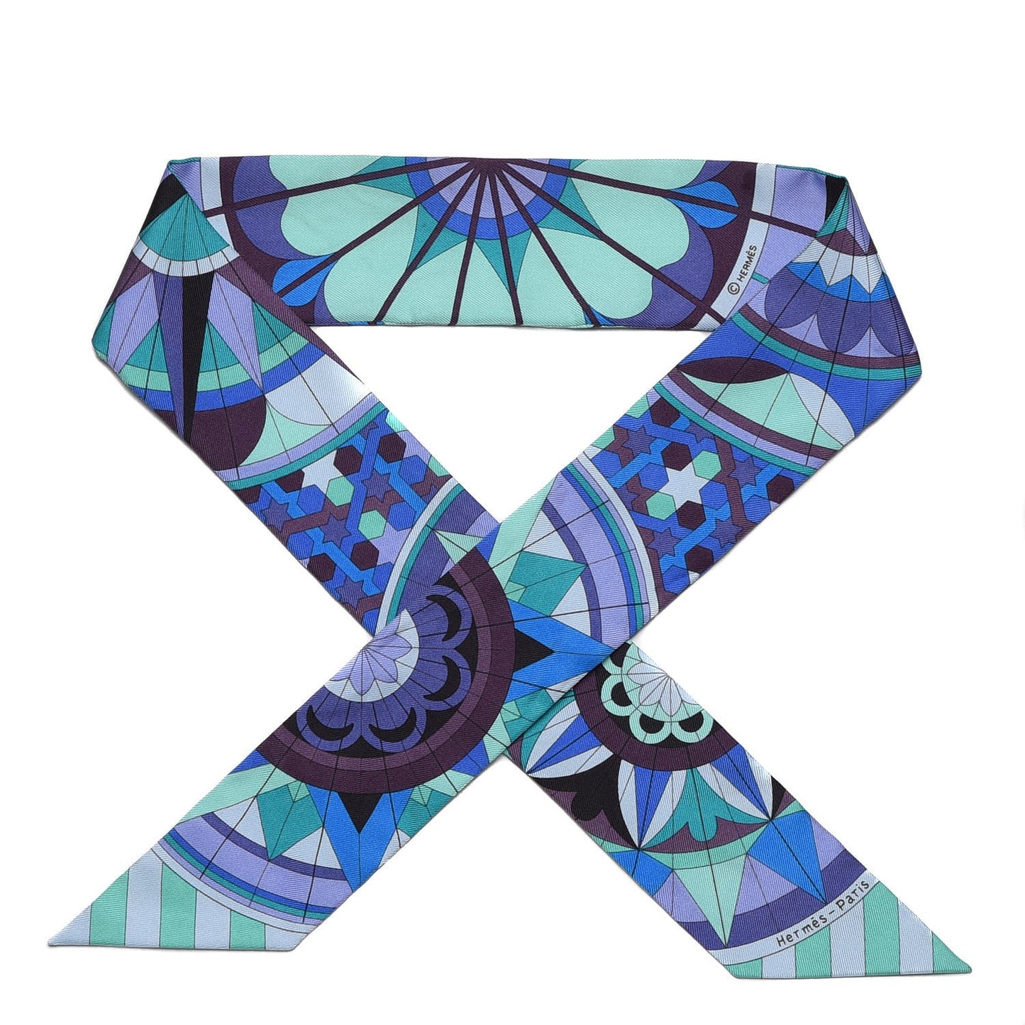Silk Rose de Compas Twilly Menthol Bleu Lilac