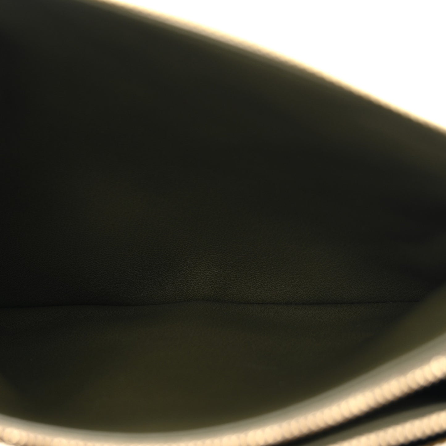 Lambskin Embossed Monogram Coussin PM Beige Cream