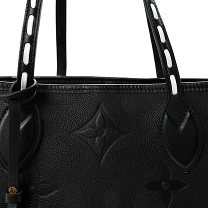 Louis Vuitton Empreinte Monogram Giant Wild at Heart Neverfull MM Black 8 of 10