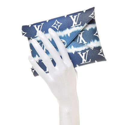 Louis Vuitton Monogram Escale Medium Kirigami Pochette Insert Blue 2 of 7
