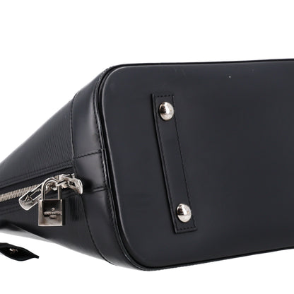 Louis Vuitton Epi Alma MM Black 8 of 9