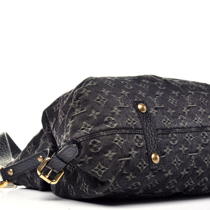 Louis Vuitton Denim Neo Cabby GM Black 8 of 9