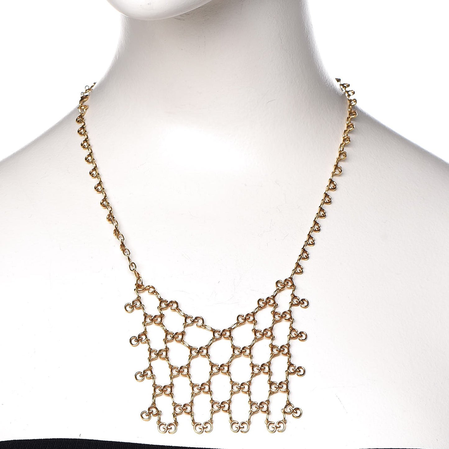 18K Yellow Gold GG Signature Statement Necklace
