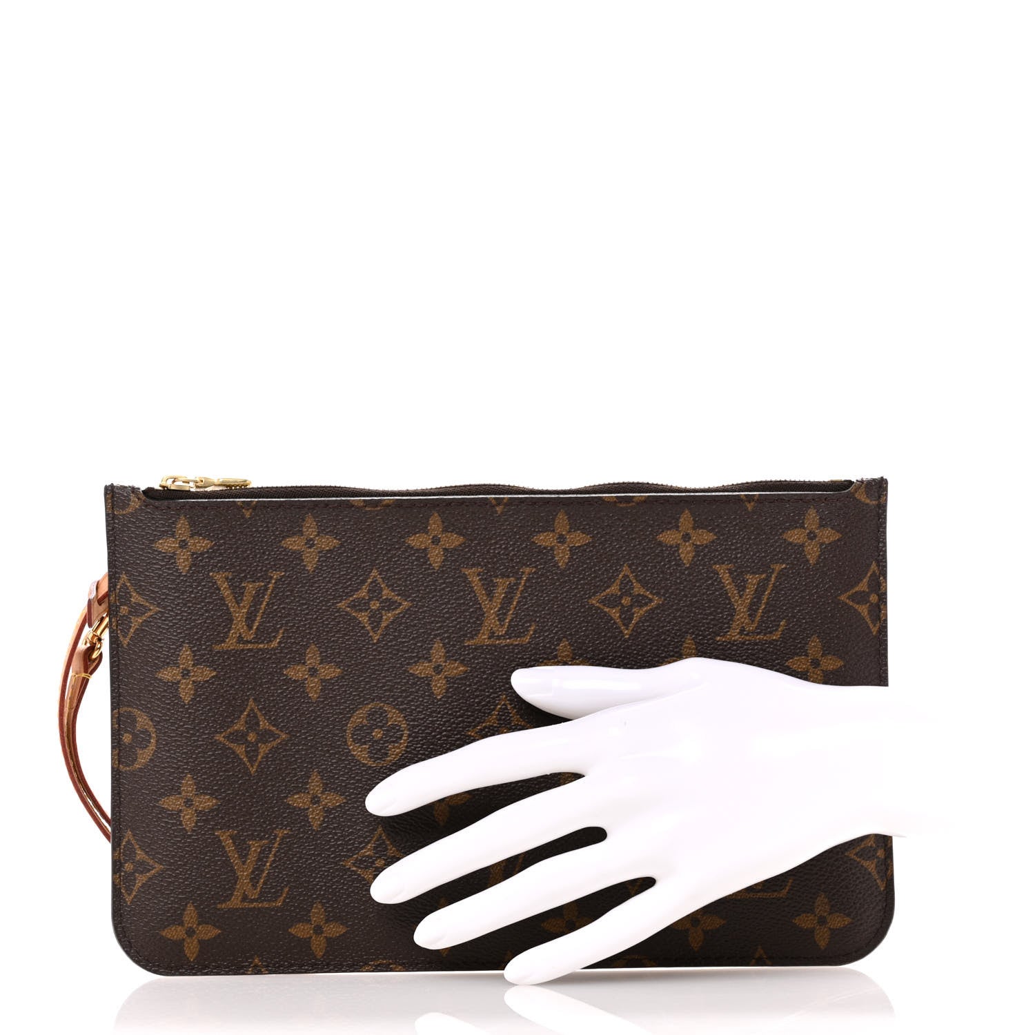 Louis Vuitton Monogram Neverfull MM GM Pochette 2 of 11