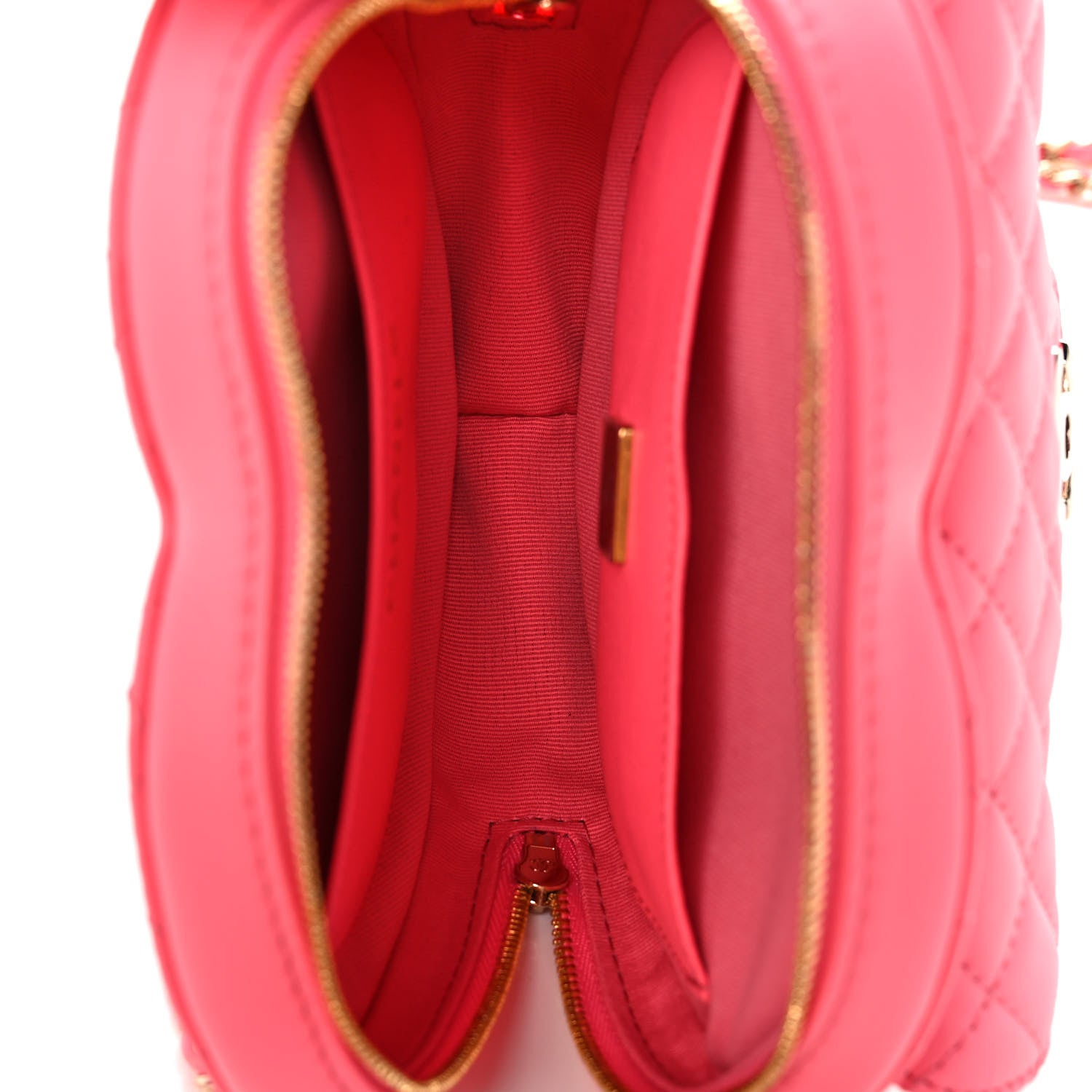 Chanel Lambskin Quilted CC In Love Heart Bag Pink 5 of 11