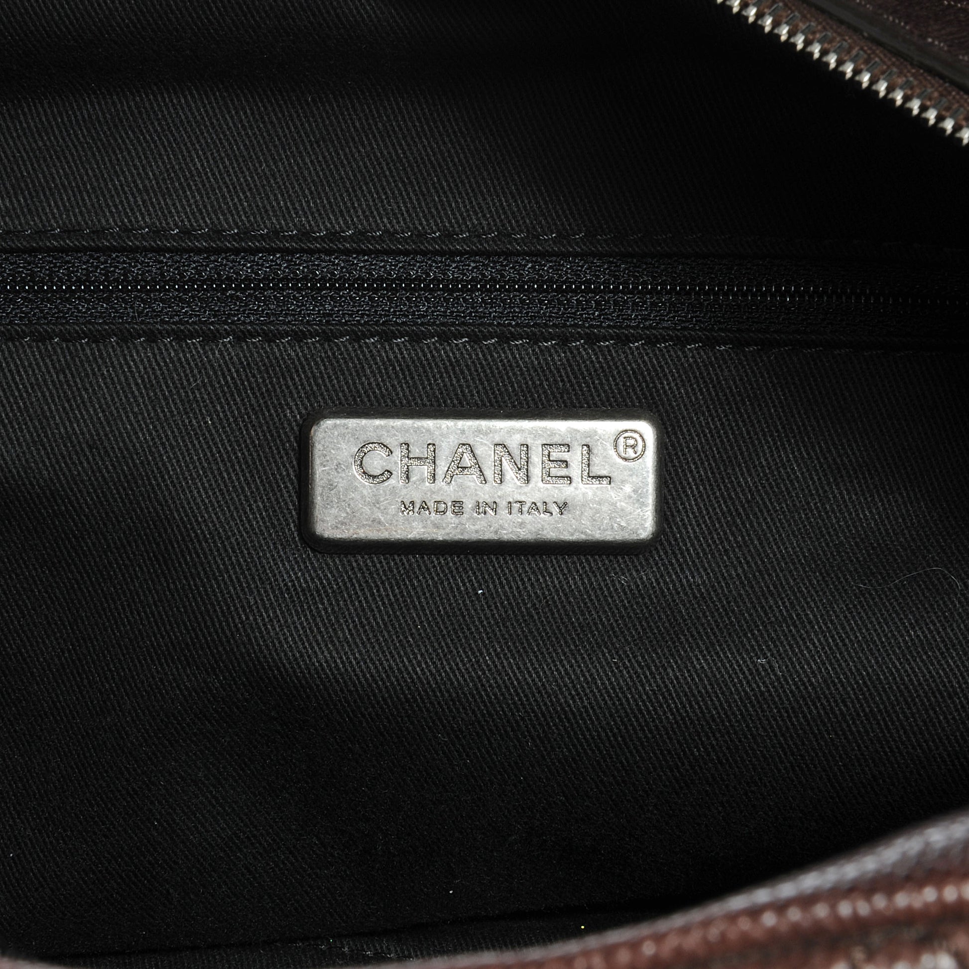 Chanel Caviar Large Outdoor Ligne Doctor Bag Brown 6 of 7