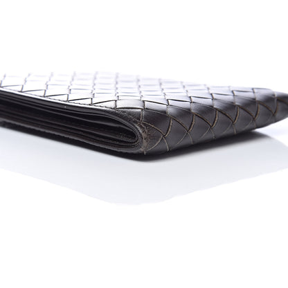 Bottega Veneta Nappa Intrecciato Bi-Fold Wallet Ebano 9 of 10
