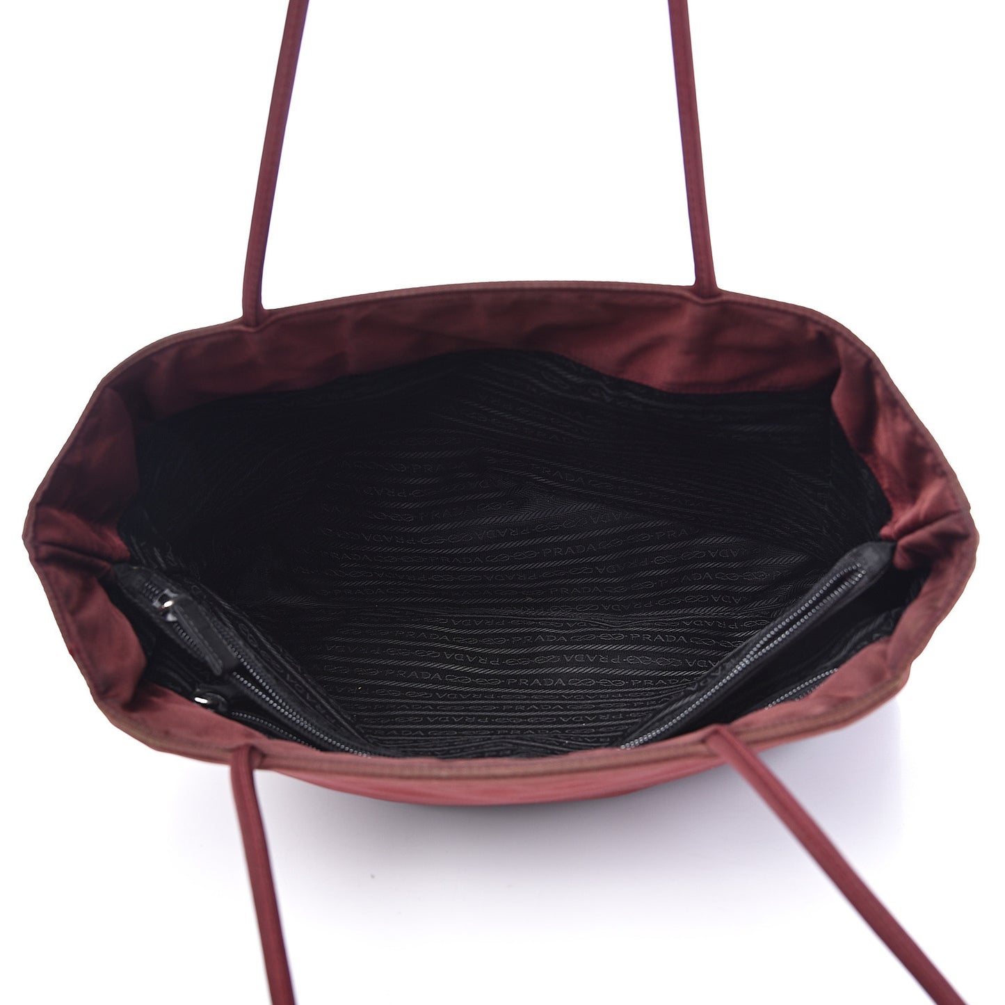 Tessuto Nylon Tote Bordeaux