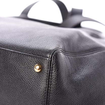 Chanel Calfskin Cerf Shopper Tote Black 11 of 16