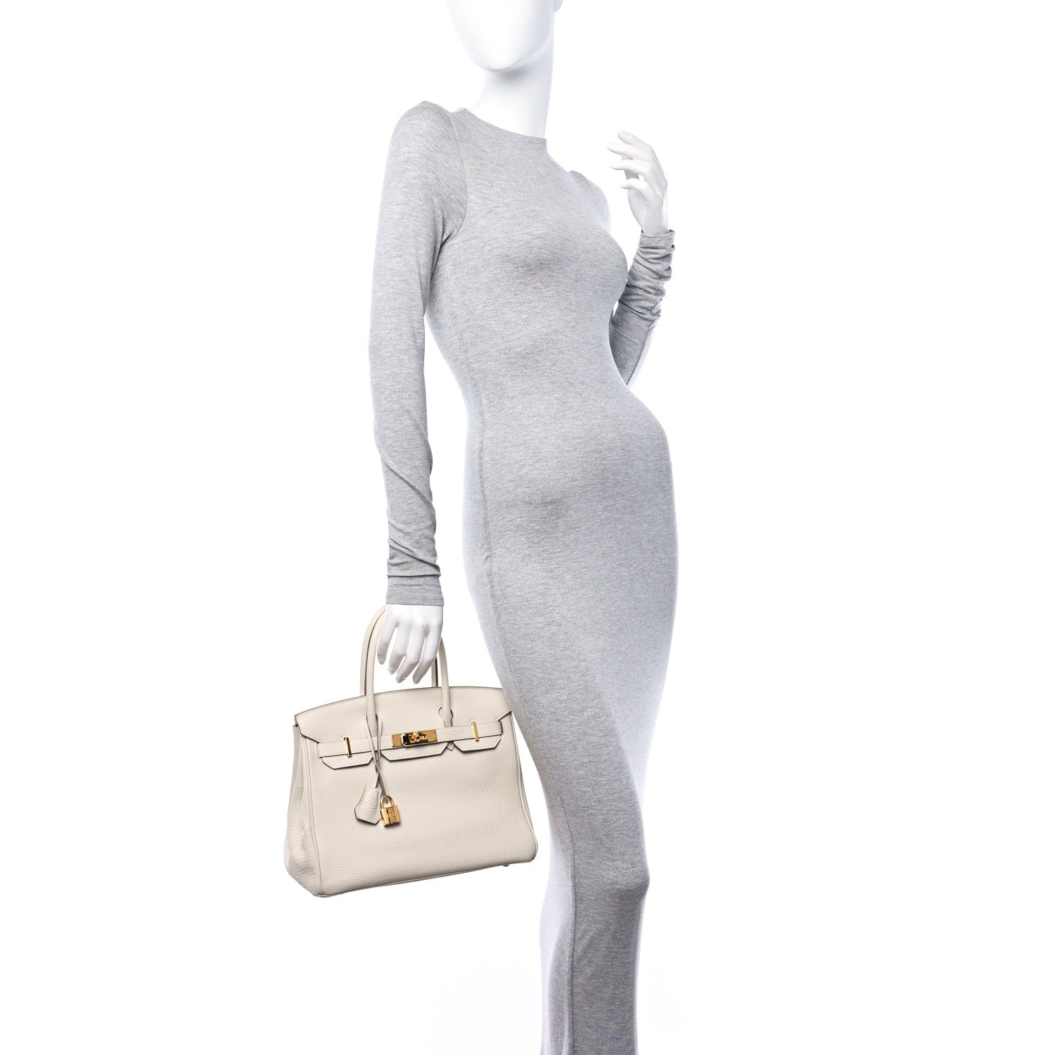 Hermes Togo Birkin 30 Craie 2 of 13