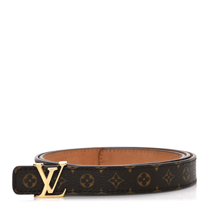 Louis Vuitton Calfskin Monogram 20mm LV Iconic Reversible Belt 80 32 1 of 7