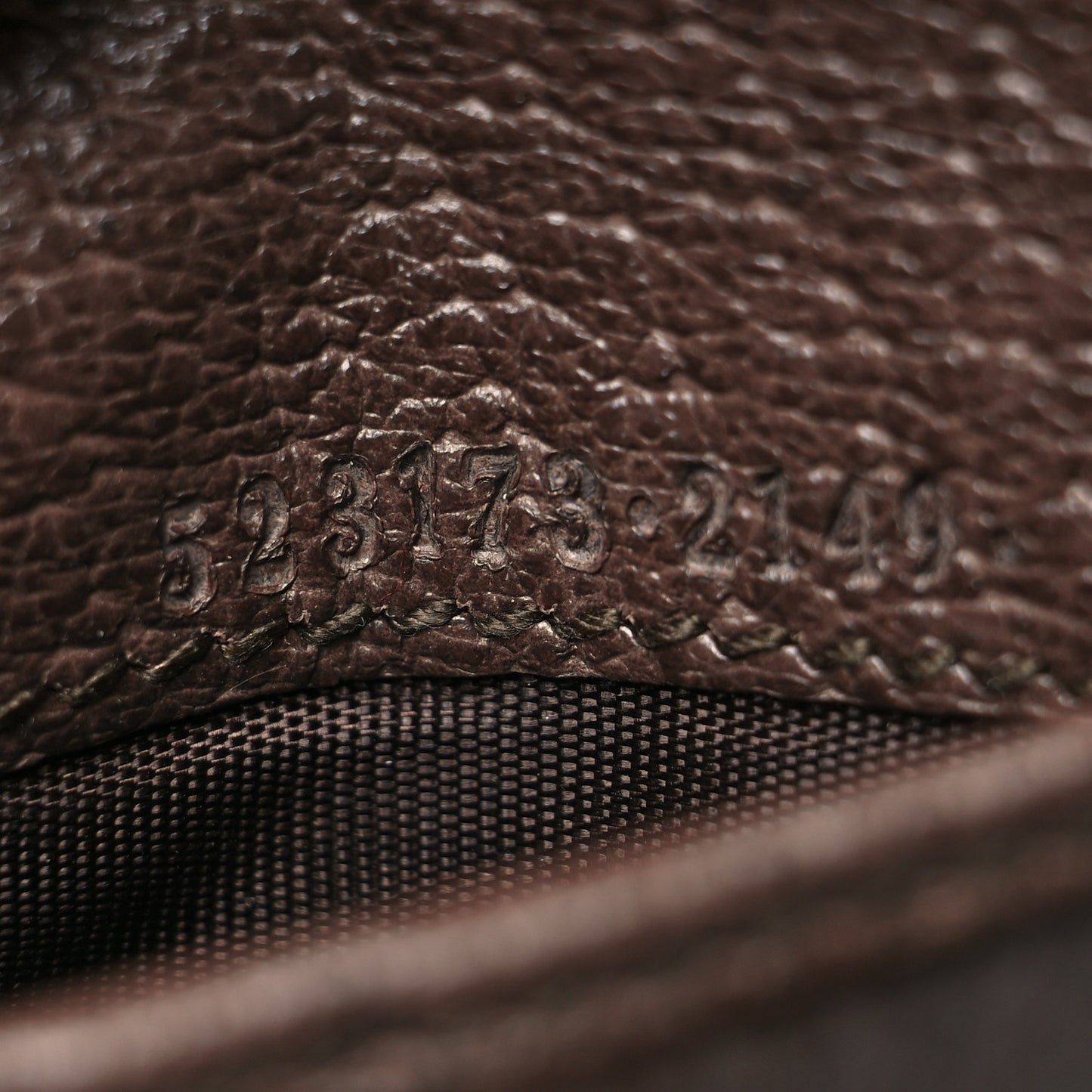 GG Supreme Monogram Web Ophidia French Flap Wallet Beige New Acero