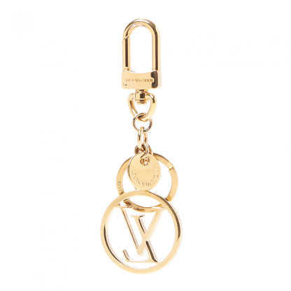 Louis Vuitton LV Circle Bag Charm Key Holder Gold 1 of 4