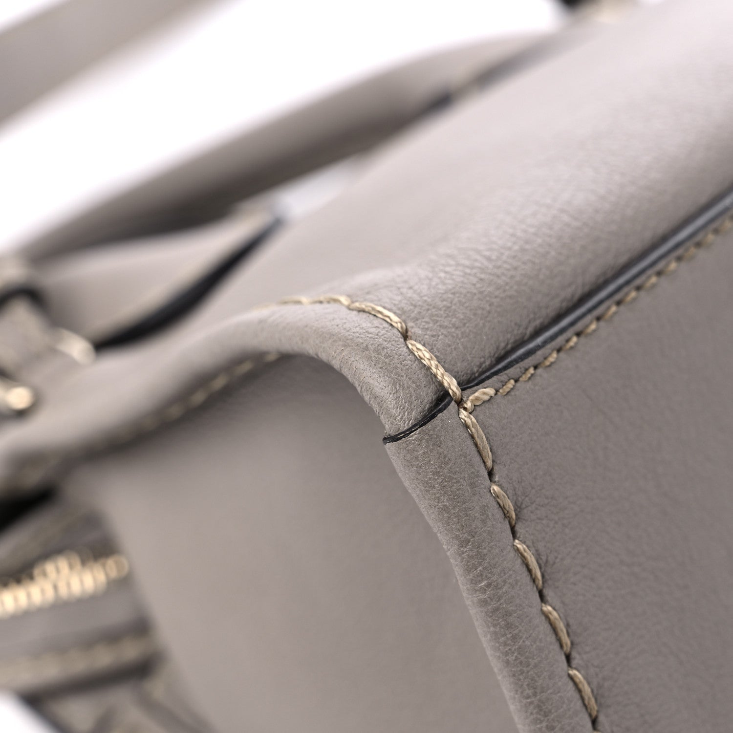 Chloe Buffalo Mini Edith Bag Cashmere Grey 10 of 15