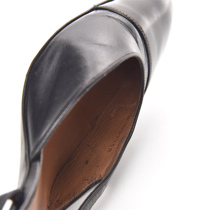 Chanel Calfskin Cap Toe CC Slingback Pumps 41.5 Black 19 of 25