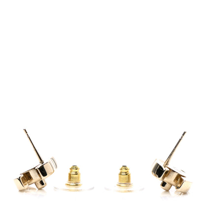 Chanel Metal CC Turnlock Earrings Gold 3 of 5