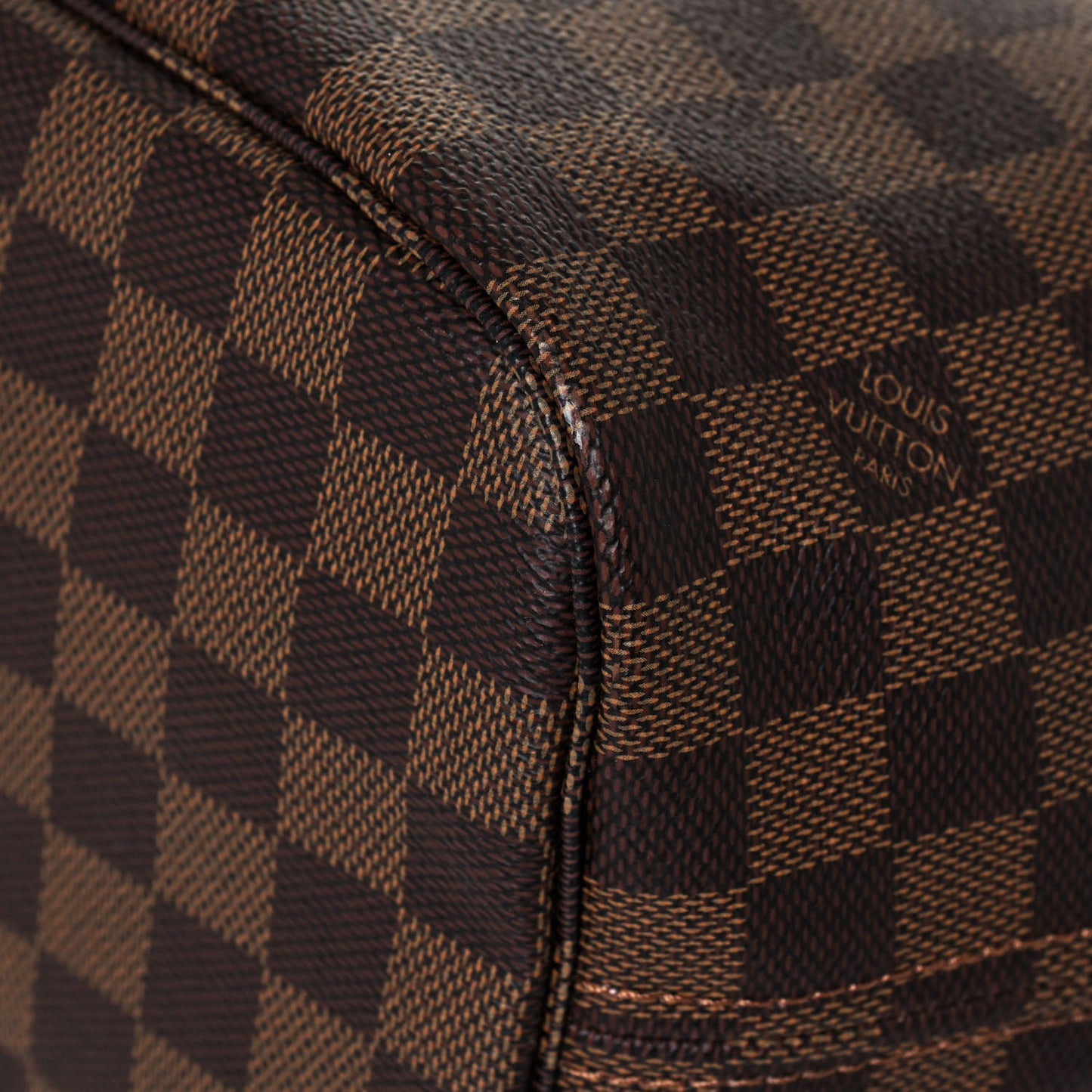 Damier Ebene Neo Neverfull MM Rose Ballerine