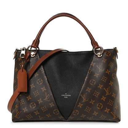 Louis Vuitton Monogram V Tote MM Black 1 of 15
