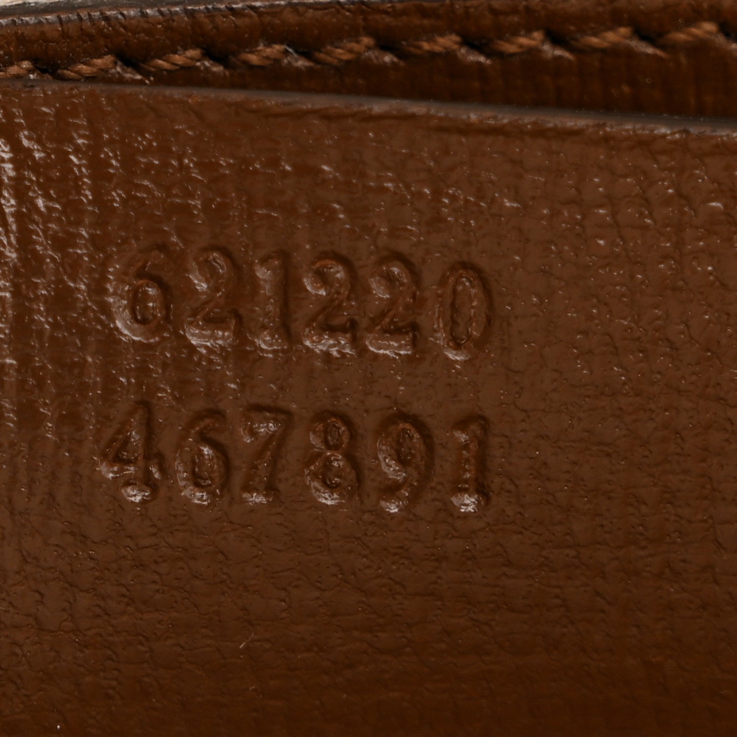 Gucci GG Supreme Monogram Azalea Calfskin Small Horsebit 1955 Top Handle Bag Beige Ebony Brown Sugar 7 of 13