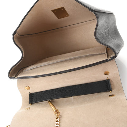 Chloe Grained Lambskin Drew Shoulder Bag Black 6 of 8
