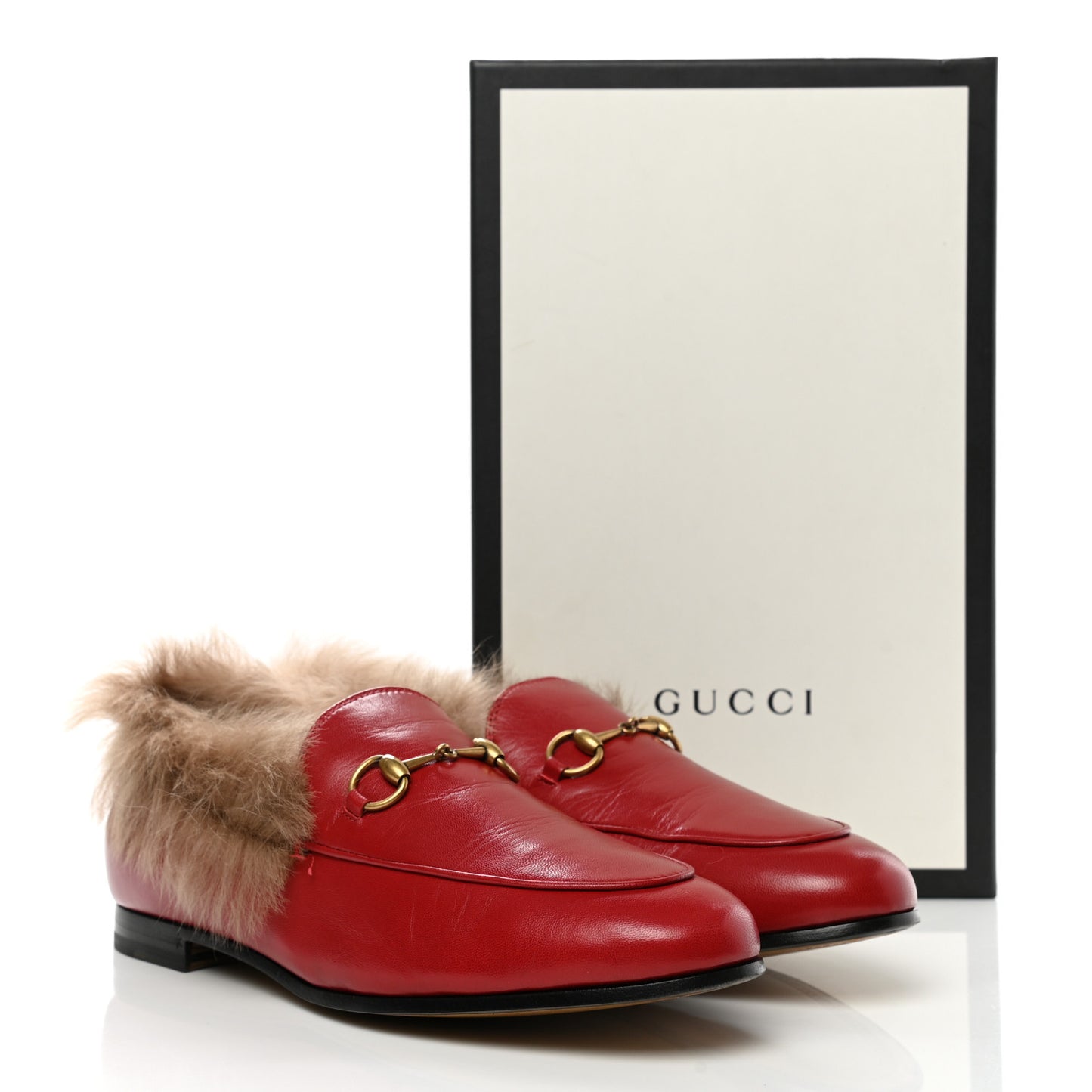 Malaga Kid Fur Womens Jordaan Loafers 39 Hibiscus Red Natural