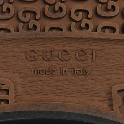 Gucci Econyl Nylon Web Monogram Off The Grid Womens 1977 Tennis High Top Sneakers 39 Black 8 of 11