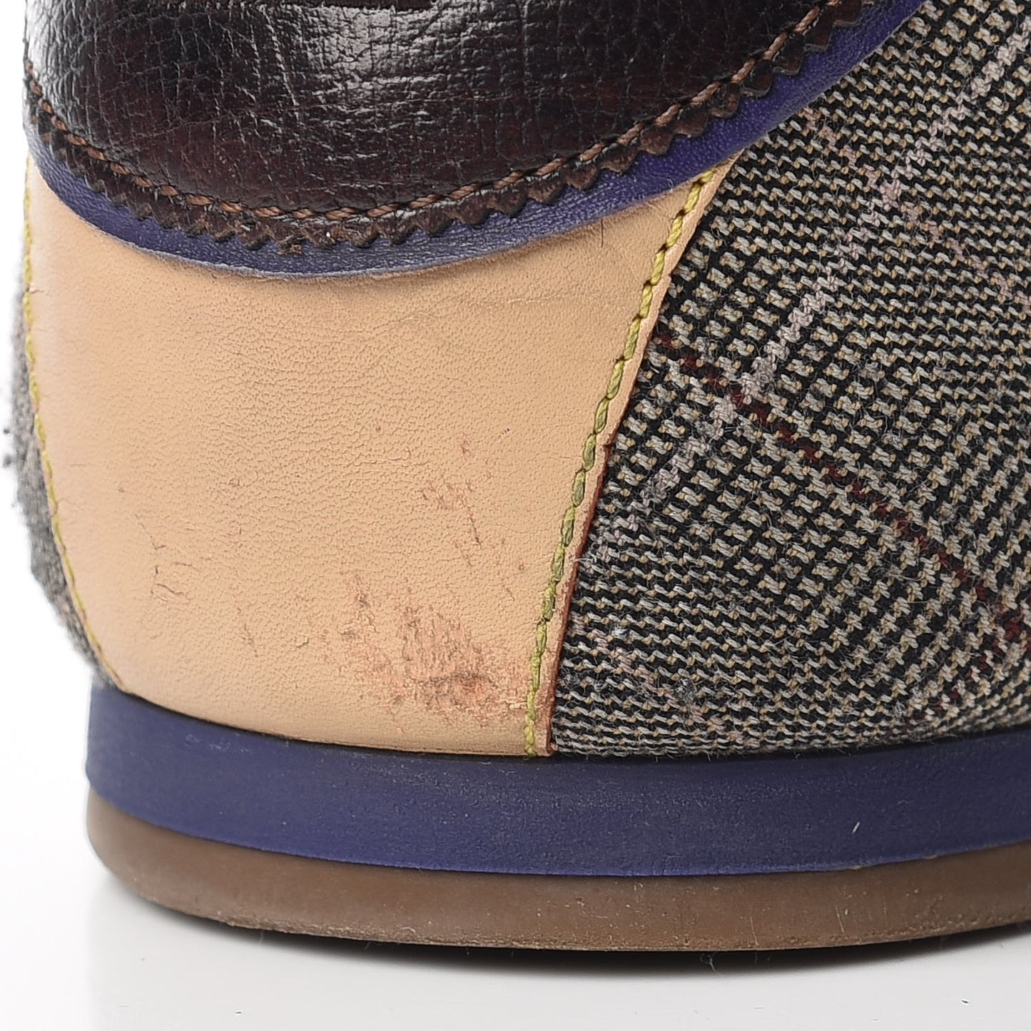 Calfskin Zephyr Sneakers 9 Cacao