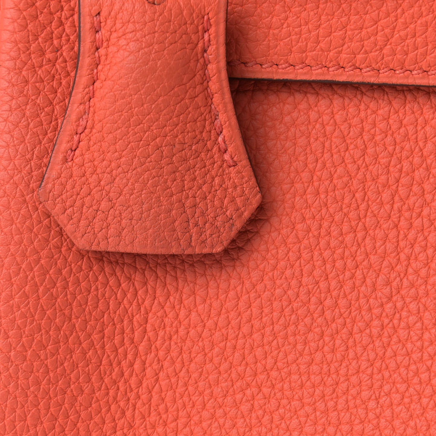 Togo Kelly Retourne 28 Poppy Orange