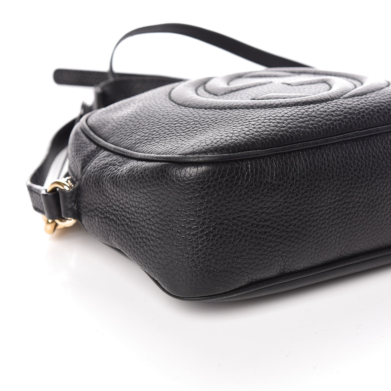 Gucci Pebbled Calfskin Small Soho Disco Bag Black 11 of 16