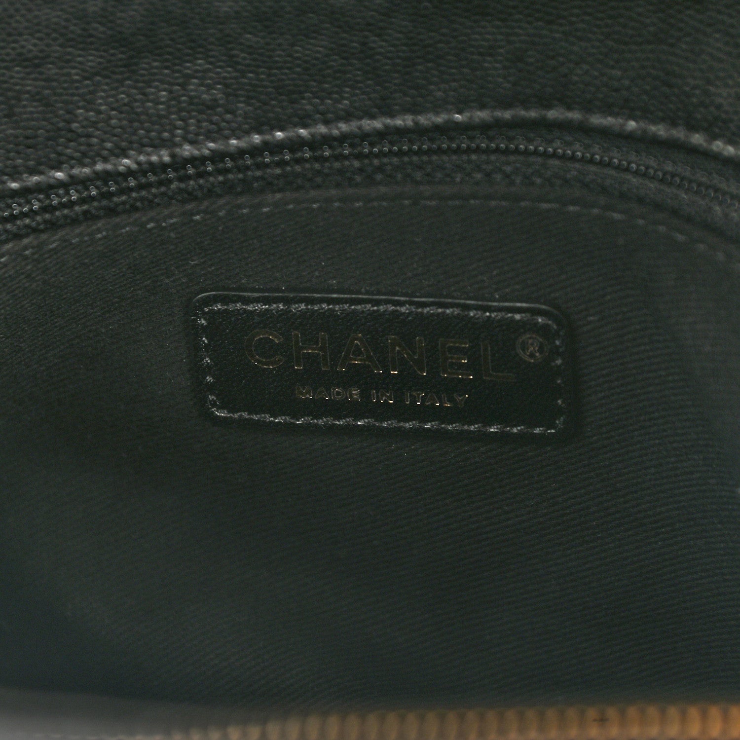 Chanel Caviar Lizard Embossed Quilted Small Coco Handle Flap Black 6 of 9