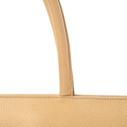 Chanel Caviar CC Tote Beige Clair 18 of 19
