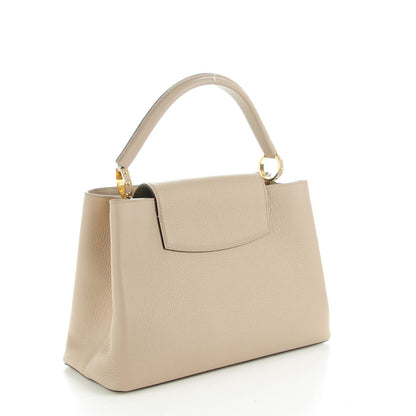 Louis Vuitton Taurillon Capucines MM Galet 3 of 7