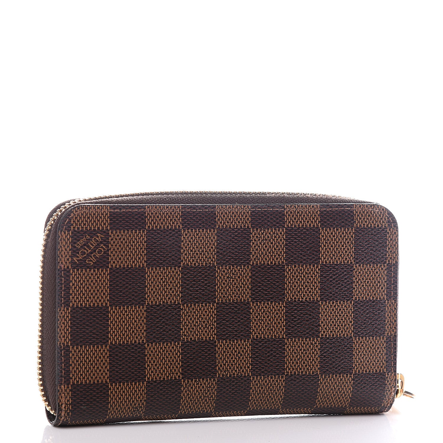 Louis Vuitton Damier Ebene Zippy Compact Wallet 2 of 8