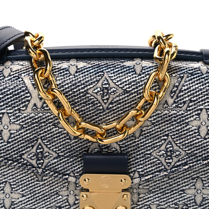 Louis Vuitton Monoglam Pochette Metis East West Blue 7 of 9