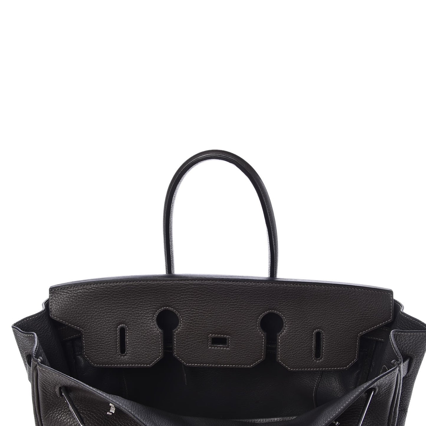 Taurillon Clemence Birkin 35 Graphite