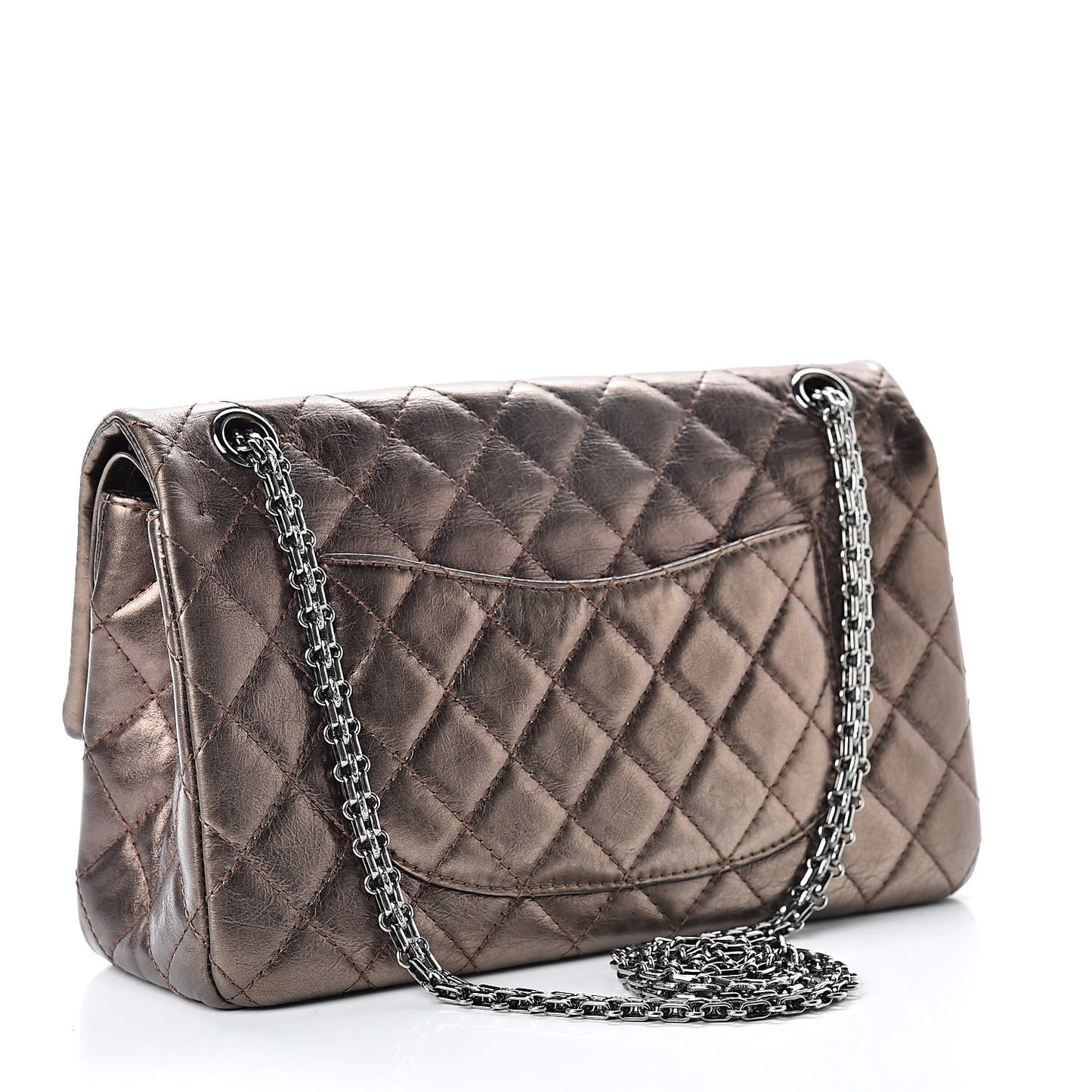 Metallic Aged Calfskin 2.55 Reissue 226 Flap Bronze