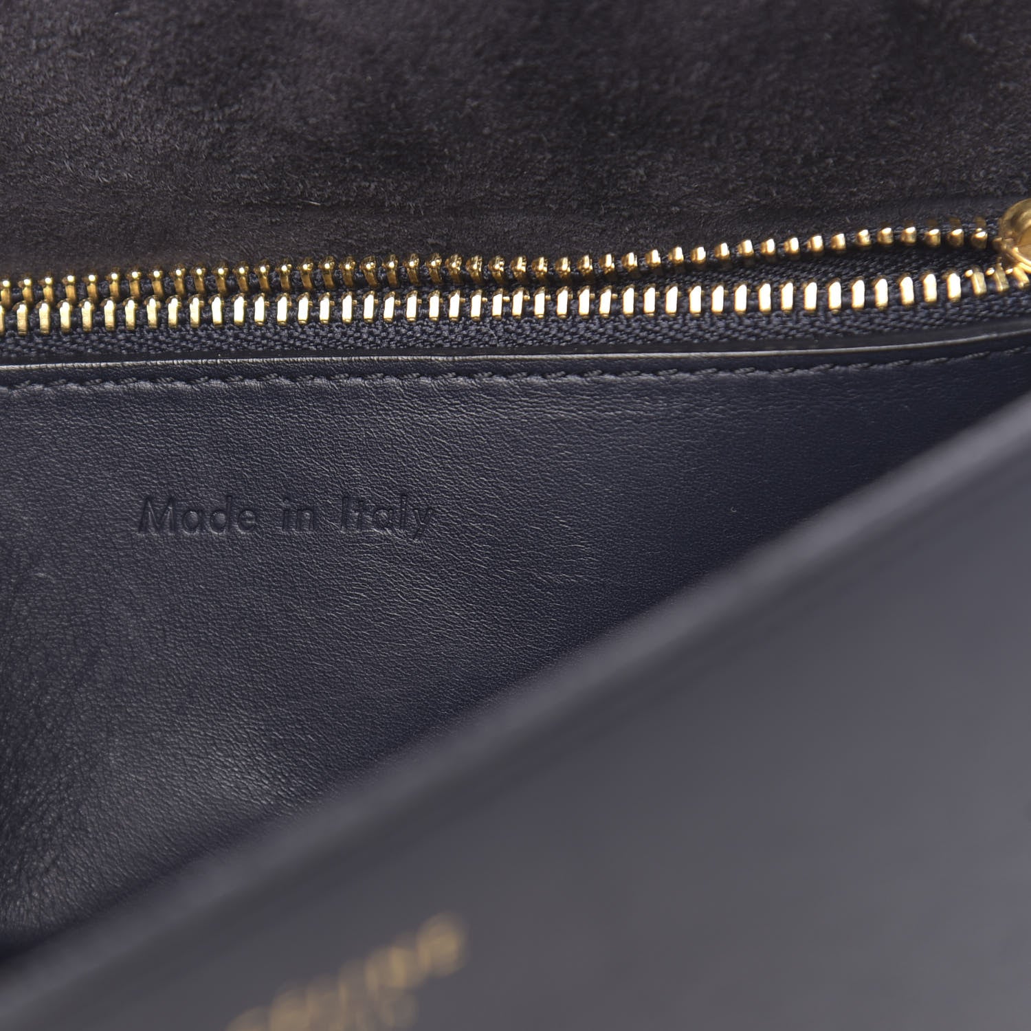 Celine Smooth Calfskin Blade Flap Ink 7 of 15