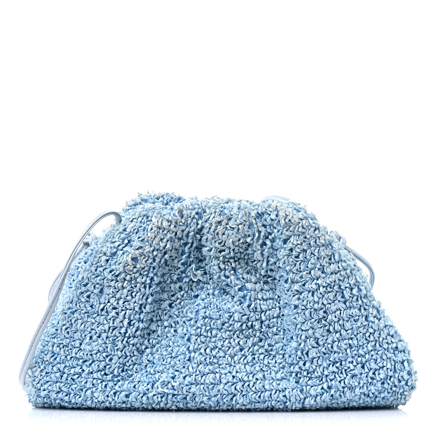 Boucle Curly Raffia The Mini Pouch Bubble