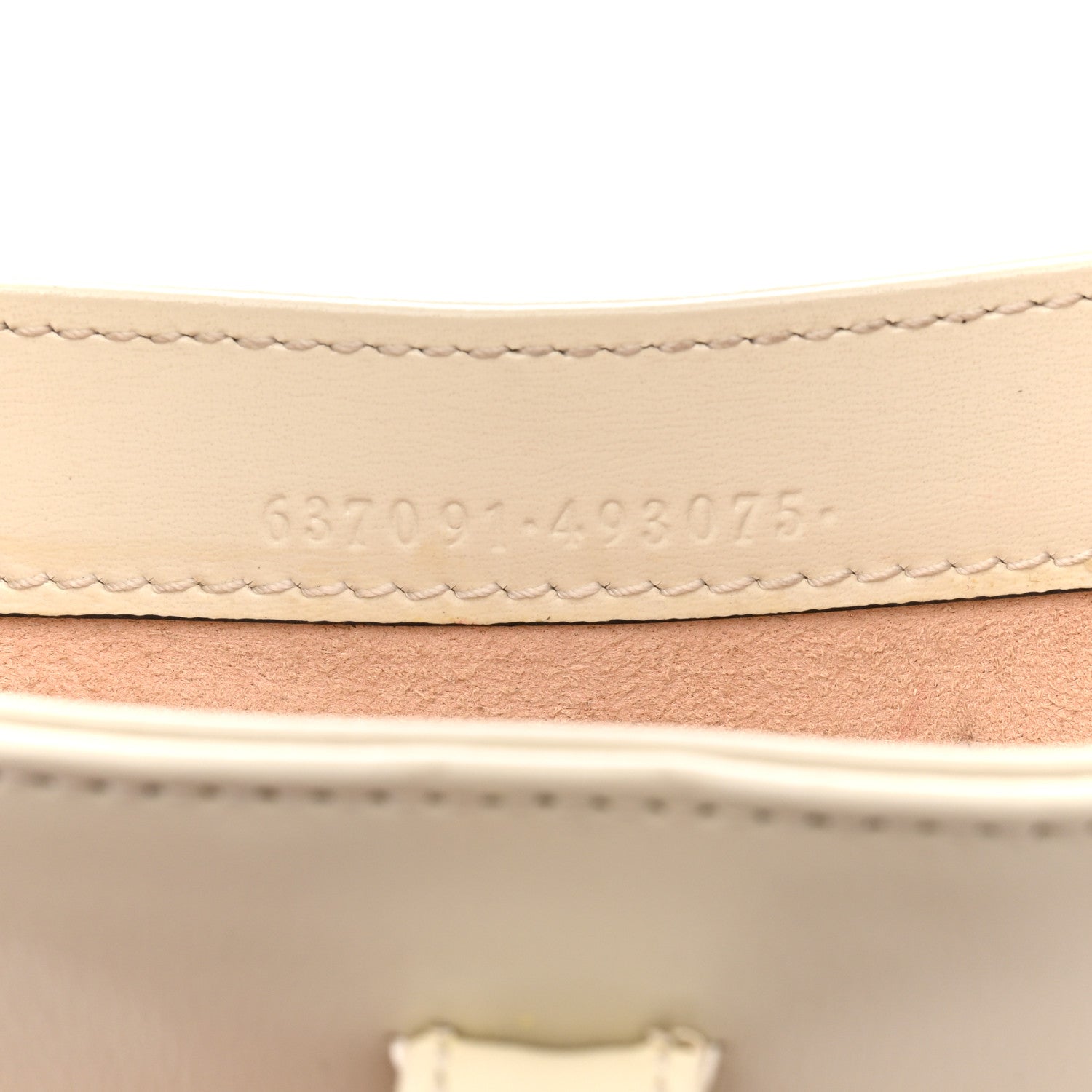 Gucci Boarded Dyana Lux Calfskin Mini Jackie 1961 Hobo Mystic White 7 of 15