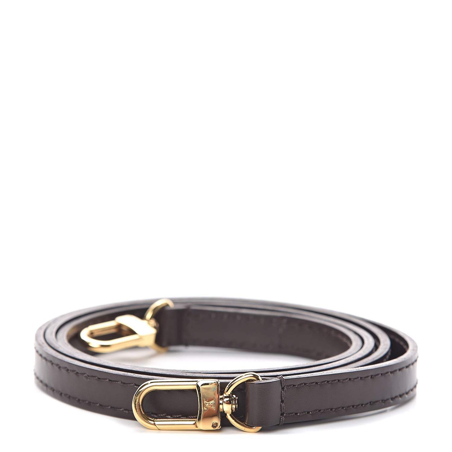 Louis Vuitton Calfskin Alma BB Shoulder Strap Brown 1 of 2