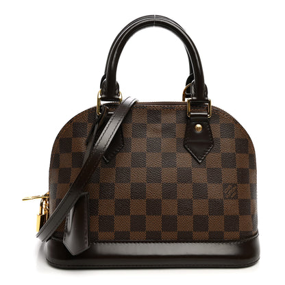 Louis Vuitton Damier Ebene Alma BB 1 of 10