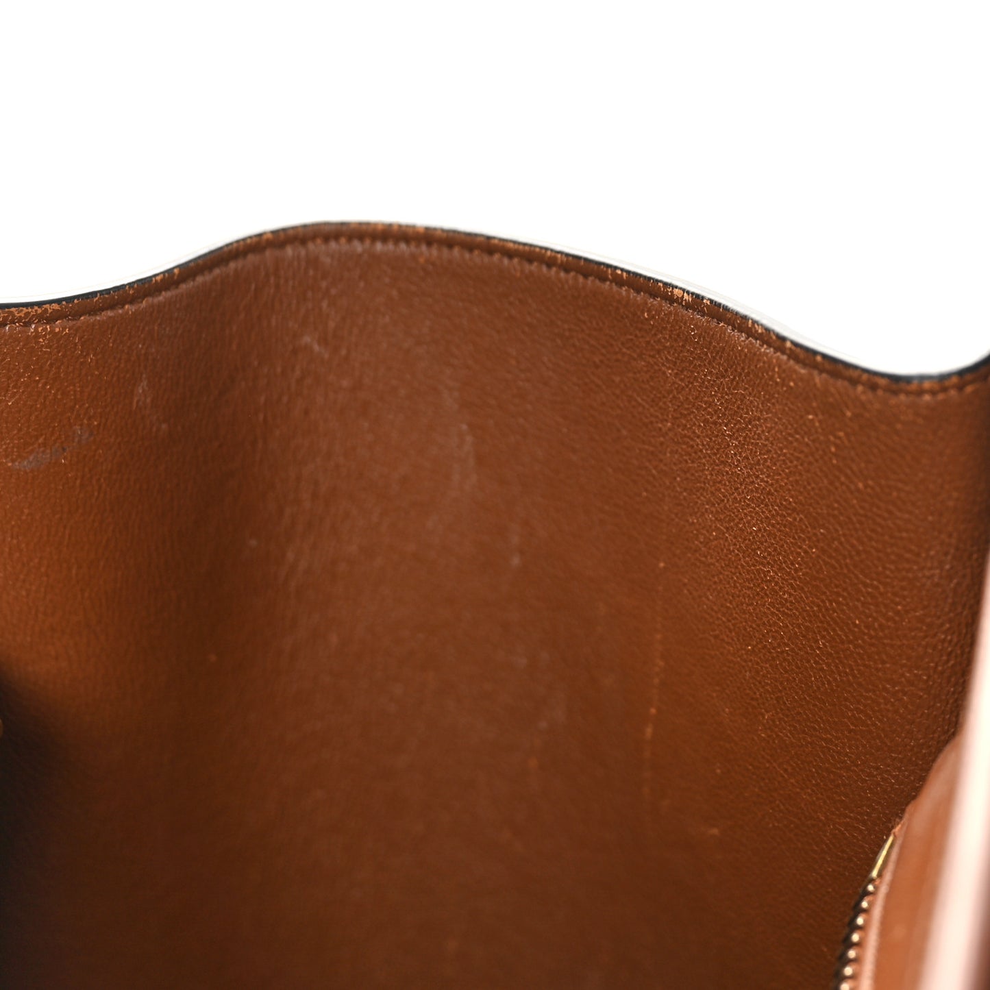 Satin Calfskin Mini Tri-Color Luggage Black Tan