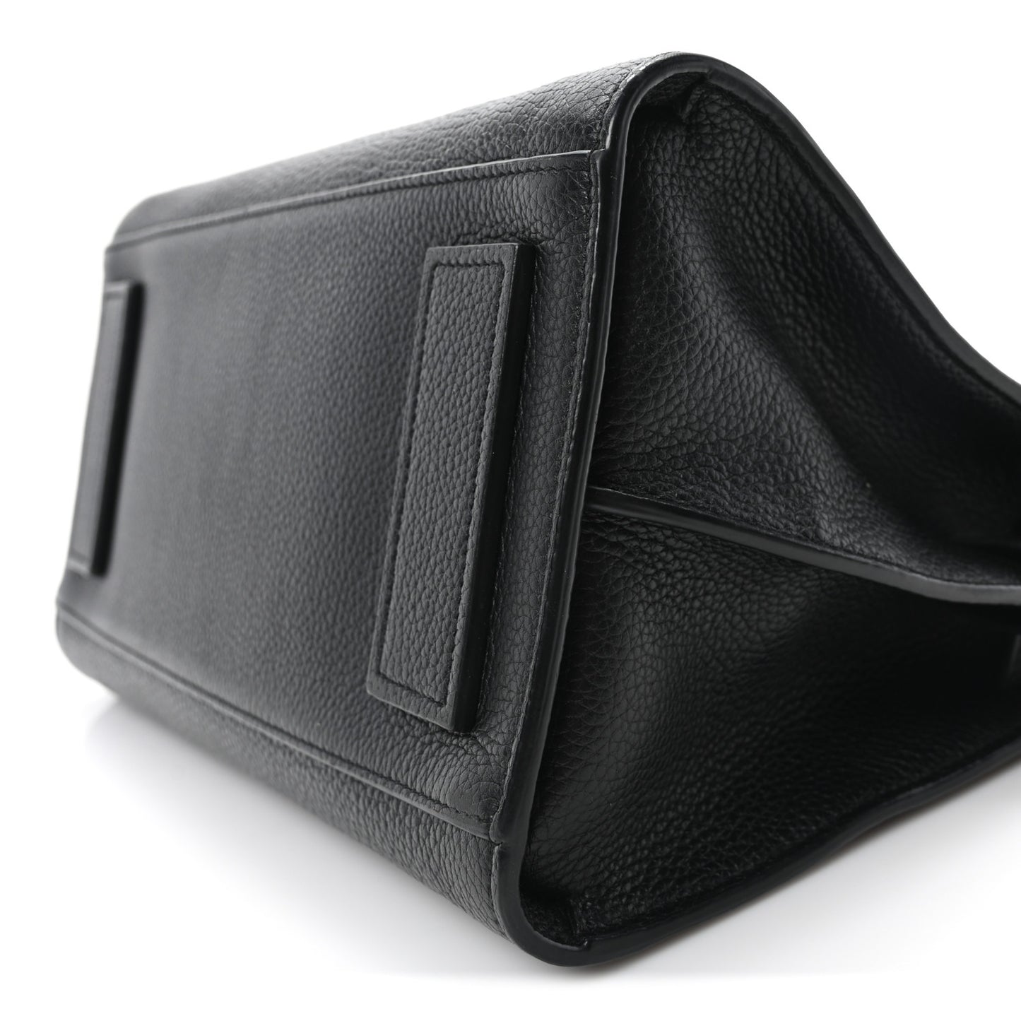 Grained Calfskin Baby Supple Sac De Jour Black