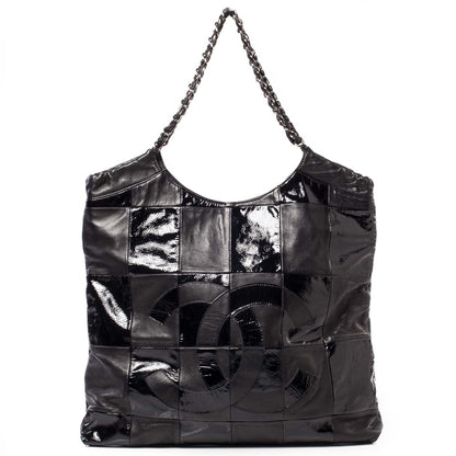 Chanel Patent Patchwork Brooklyn Large Tote 1 of 10