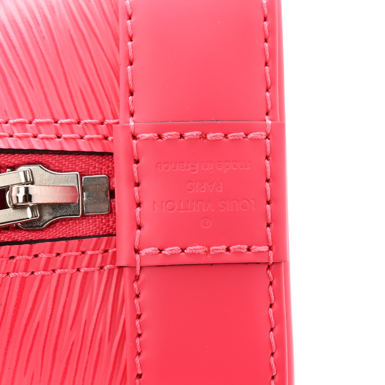 Louis Vuitton Epi Jacquard Alma BB Dragon Fruit 6 of 10
