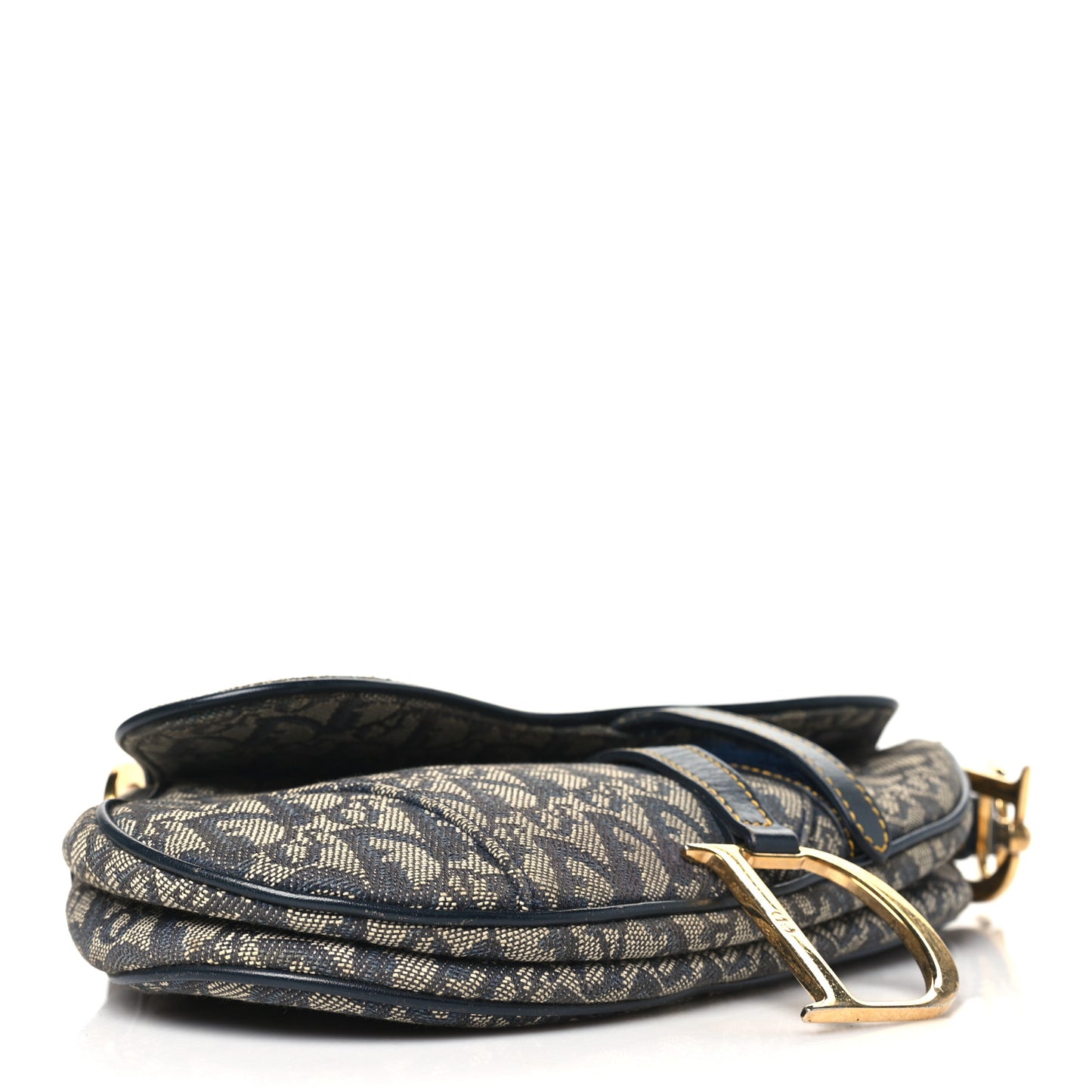 Monogram Saddle Bag Blue