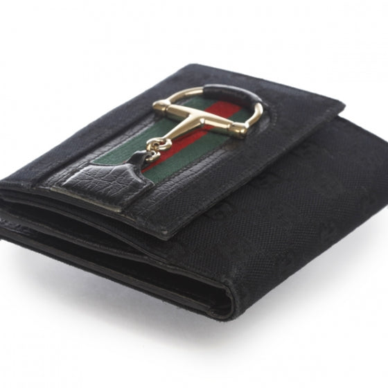 Gucci Monogram Hasler Wallet Black 7 of 16