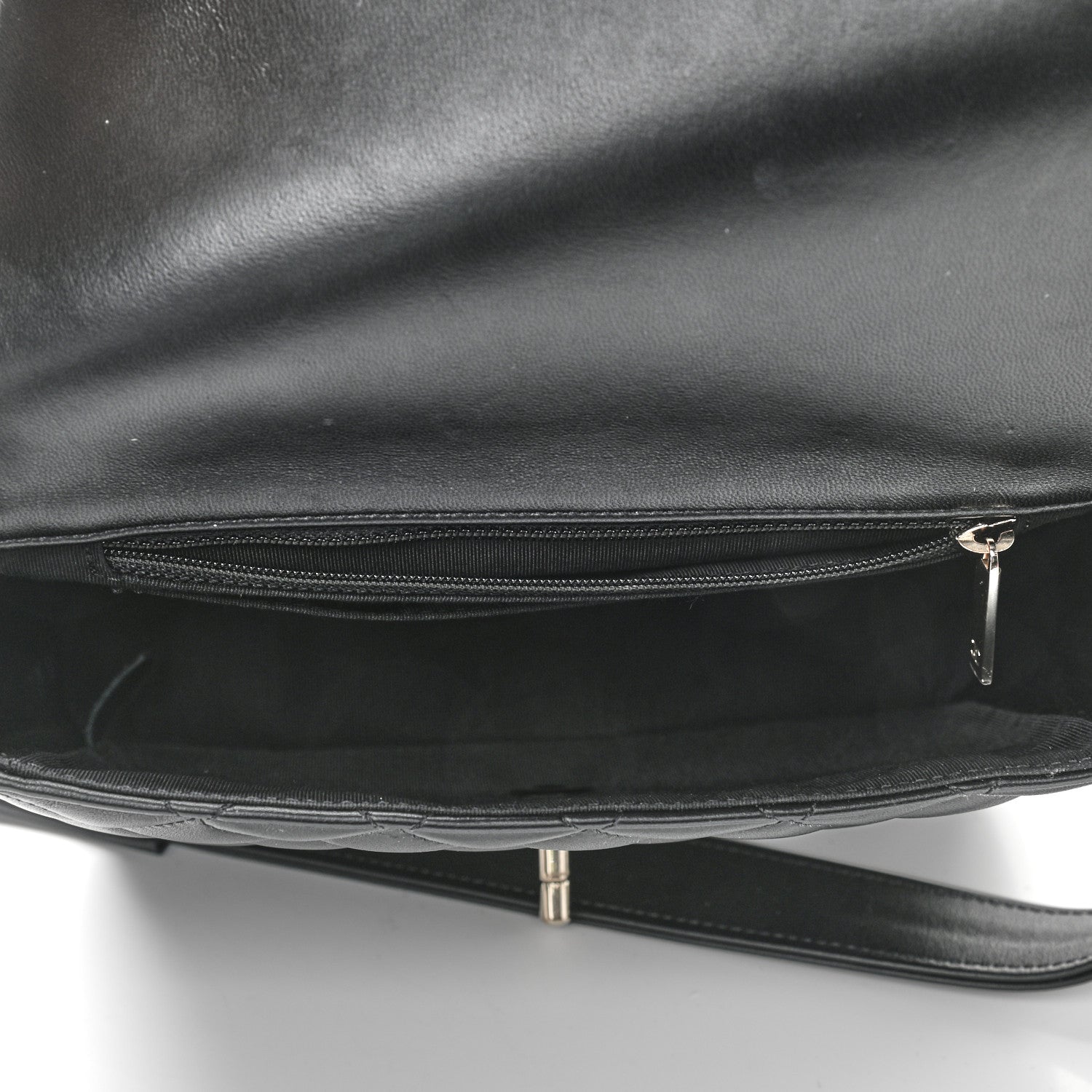 Chanel Calfskin Quilted Bolero De Chanel Flap Bag Black 5 of 9